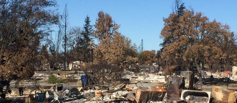 wild fires santa rosa